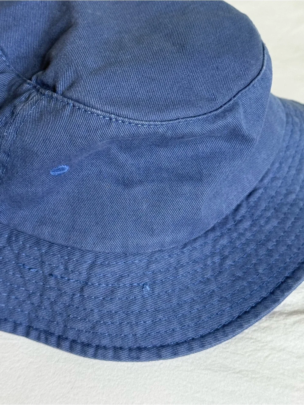 Women’s Blue Bucket Hat with Bear Patch